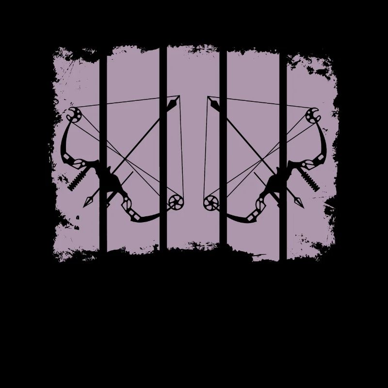 Archery Composite Bow Retro Stripes