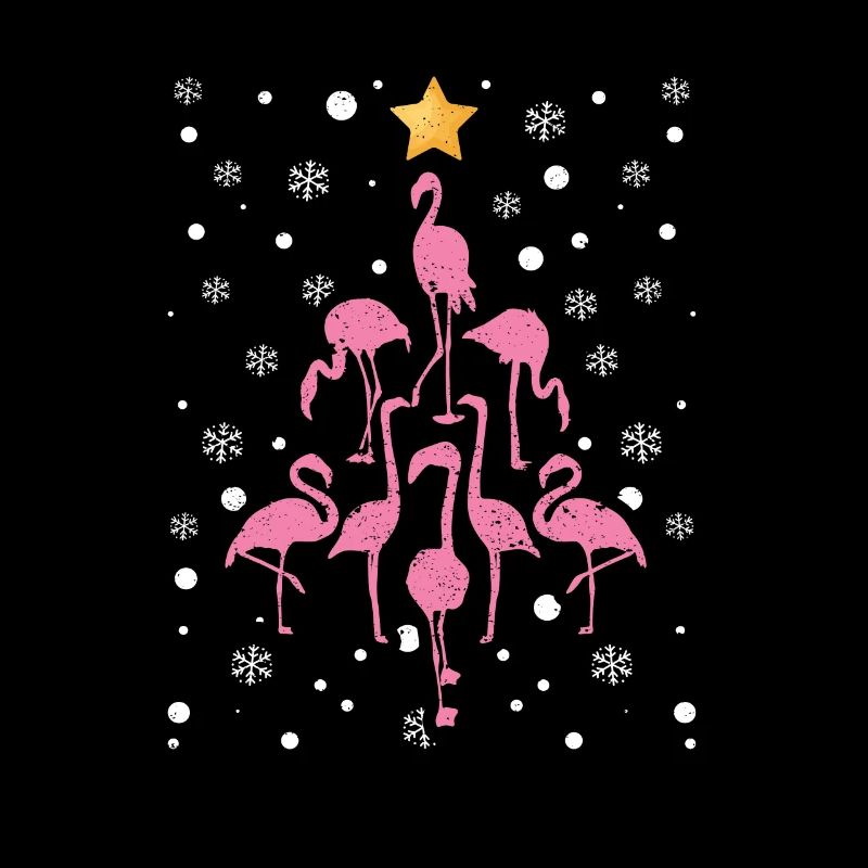 Flamant de Noël Oiseau Oiseau Noël PJs Pyjama