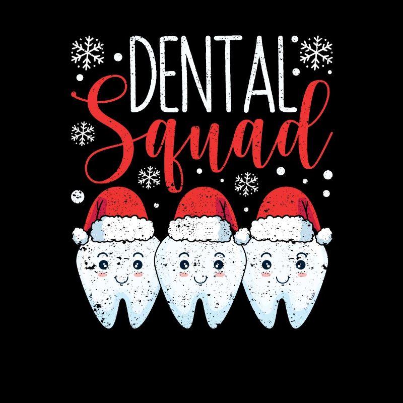 Dental Squad Teeth Dentiste Joyeux Noël