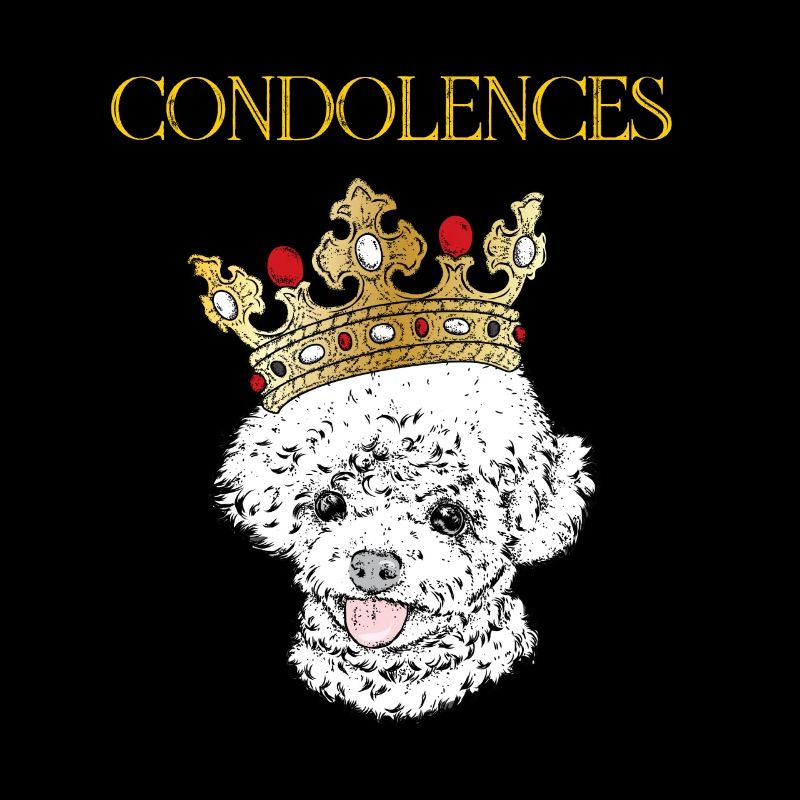 Dog with crown