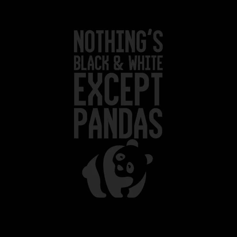 Panda Pandabär Bär Tier Pandas Geschenk