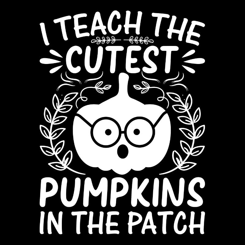 J’enseigne les citrouilles les plus mignonnes du patch