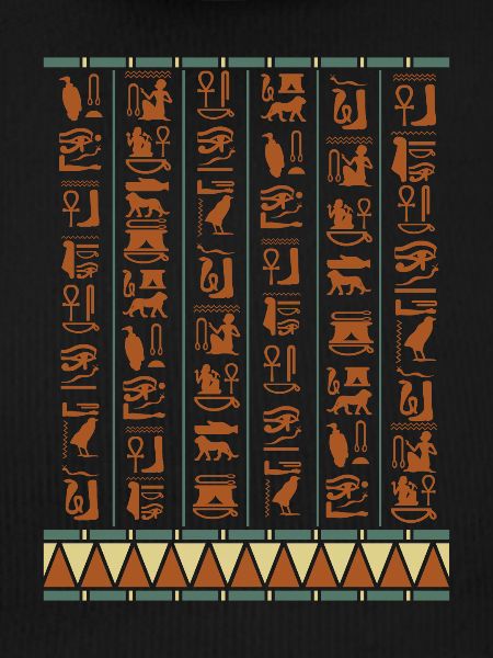 Hieroglyphics Pyramids Ancient Egypt