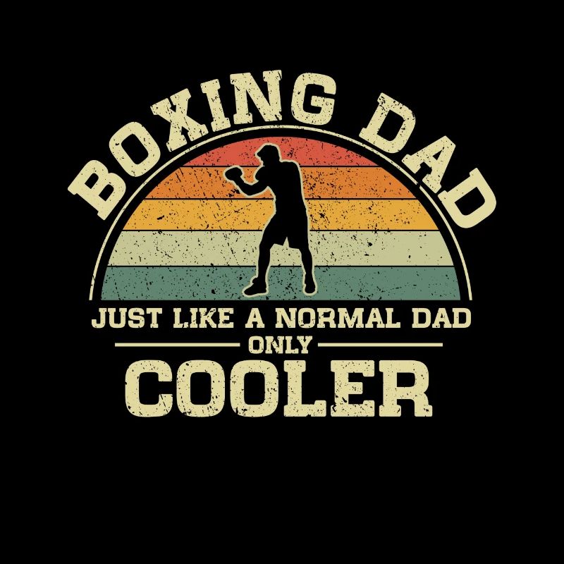 Boxe Papa Normal Père Seulement Cool Papa