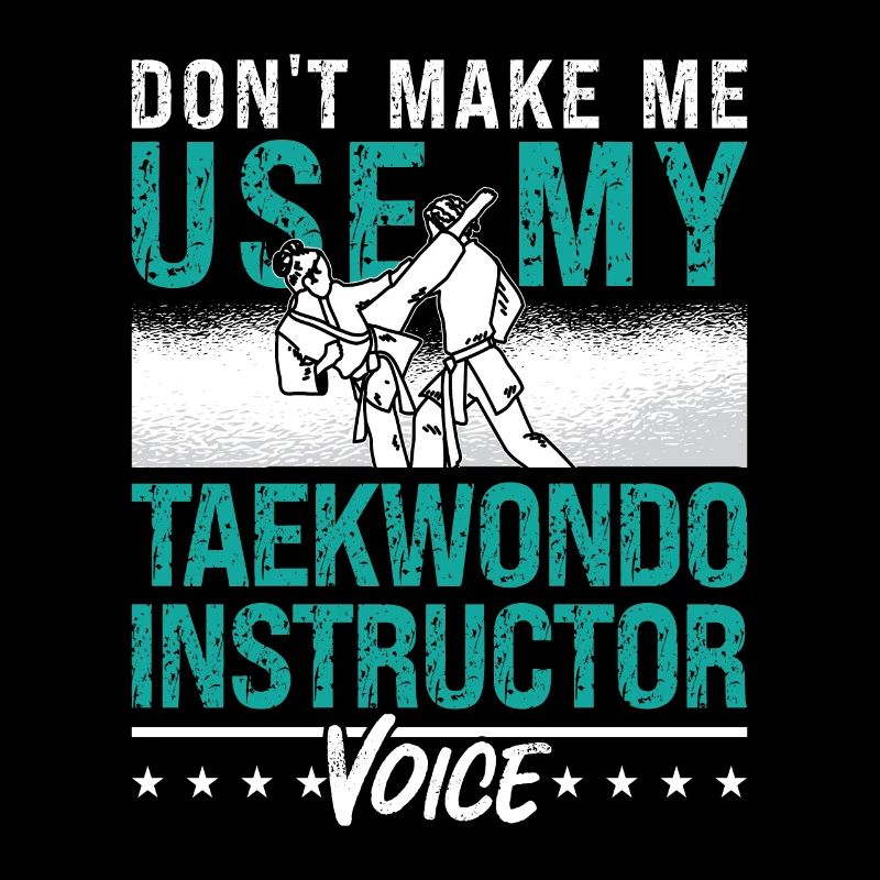 Taekwondo Ne me faites pas utiliser le sport de combat de combat