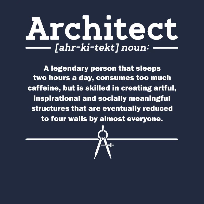 Architect Gift Profession Architecture Job Architect