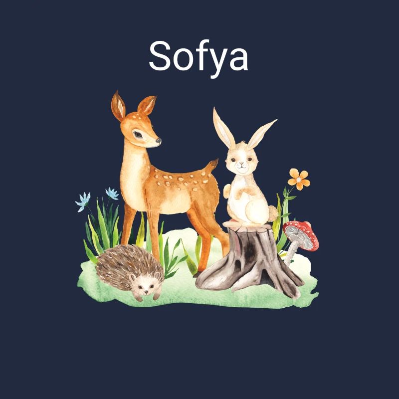 Animal cerf lapin hérisson Sofya