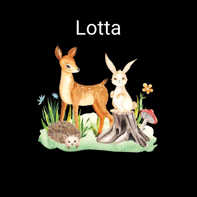 Animal cerf lapin hérisson Lotta
