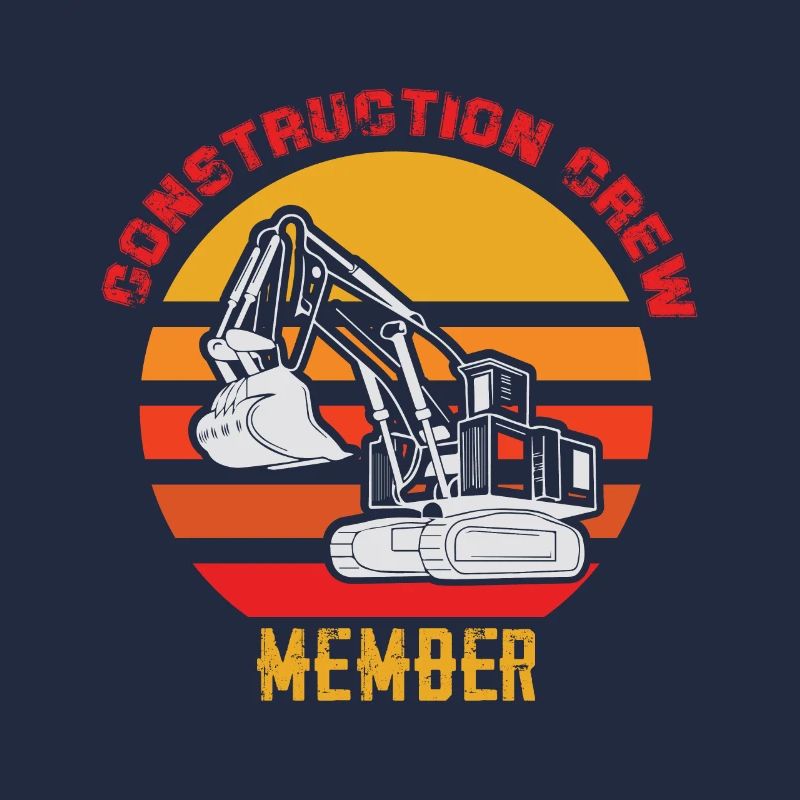 Construction worker Excavator construction crew