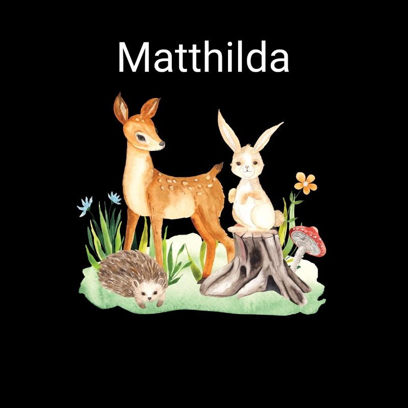 Animal cerf lapin hérisson Matthilda
