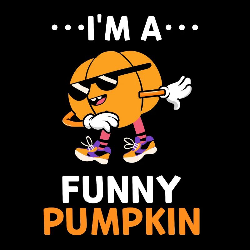 Halloween Pumpkin Dab Dance Pumpkin - Je suis drôle