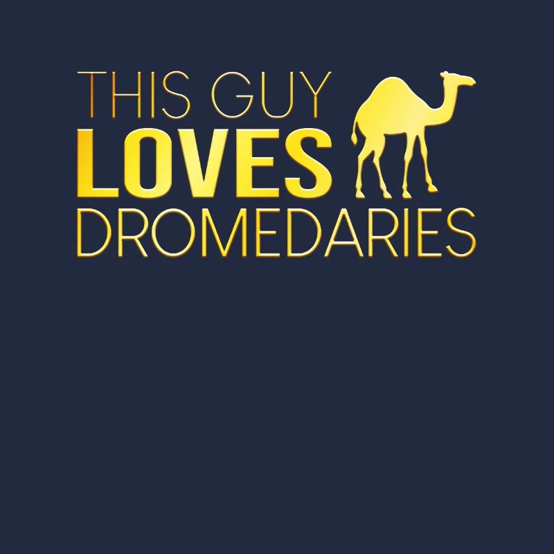 This guy loves dromedaries