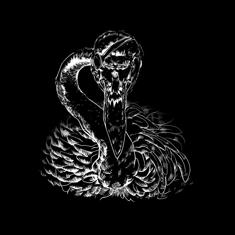 Flamingo Eye Patch - Bird Pirate Flamingos