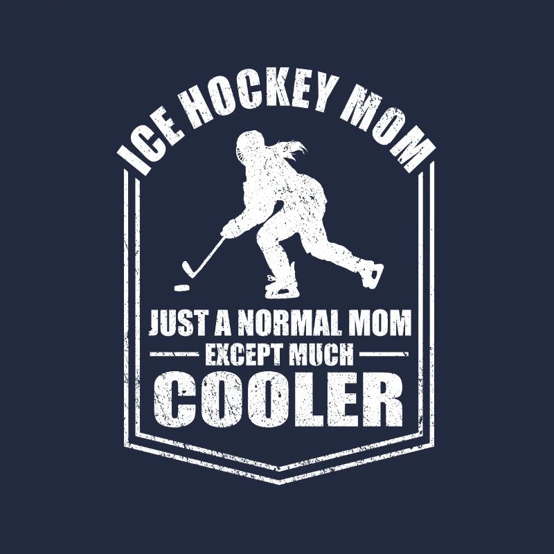 Eishockey Mama Lustige Mutter Sprüche Muttertag