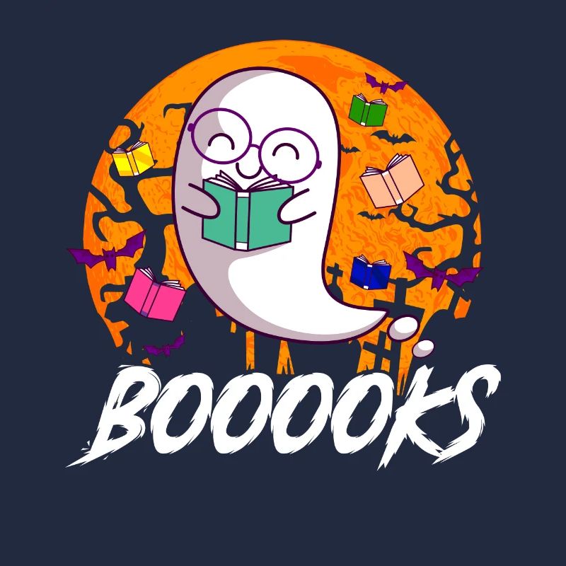 Bookworm Book Read Ghost Ghost Halloween