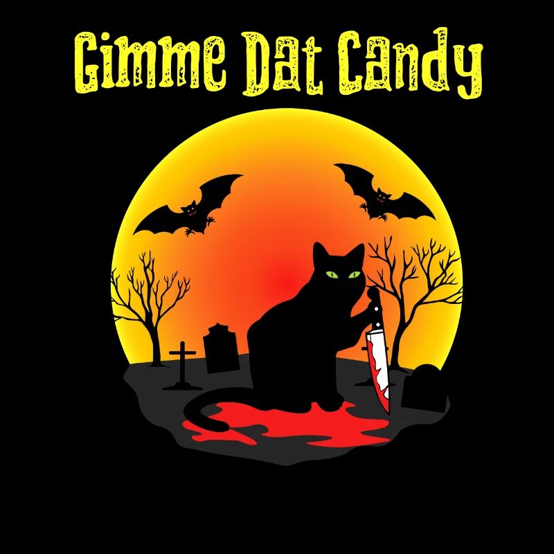 Gimme Dat Candy Chat Effrayant Halloween
