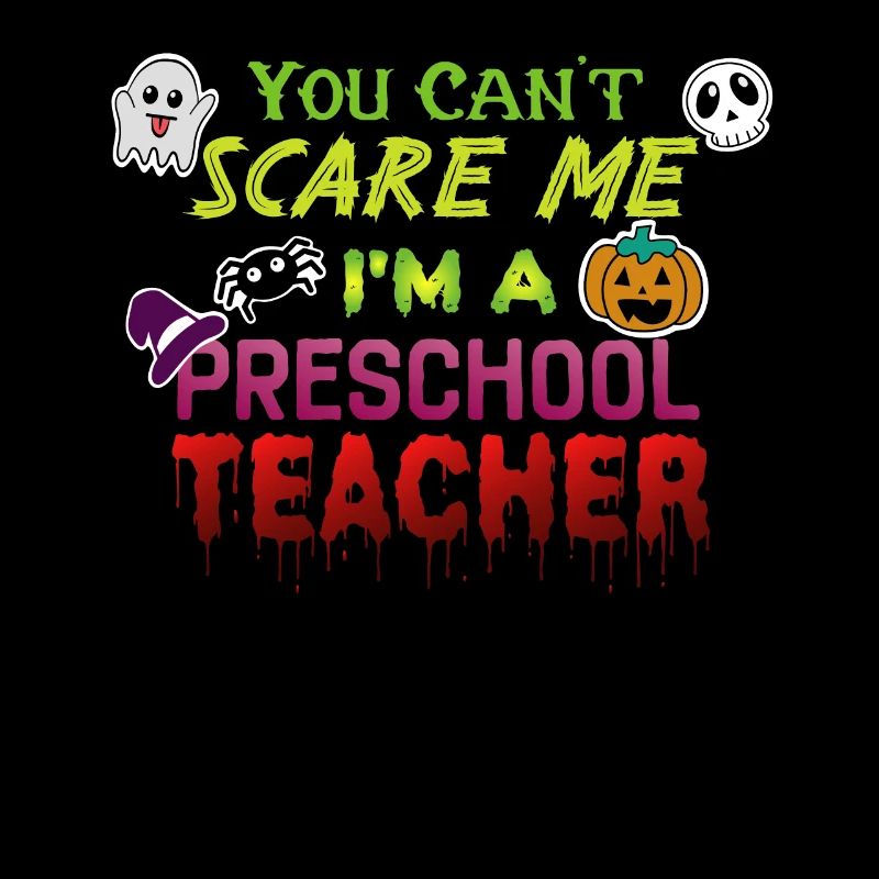 Lehrer Vorschullehrer Englischlehrer Halloween