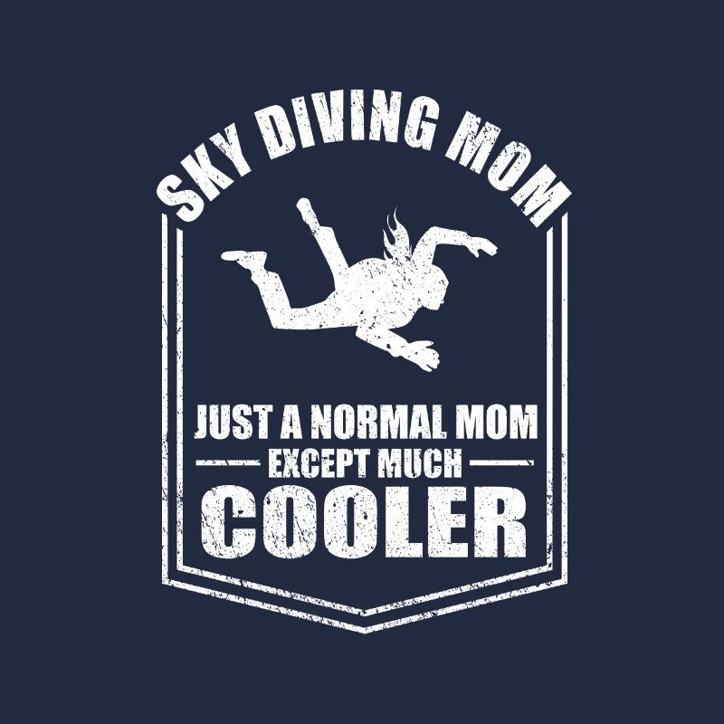 Fallschirmspringen Mama Adrenalin Mutter Muttertag