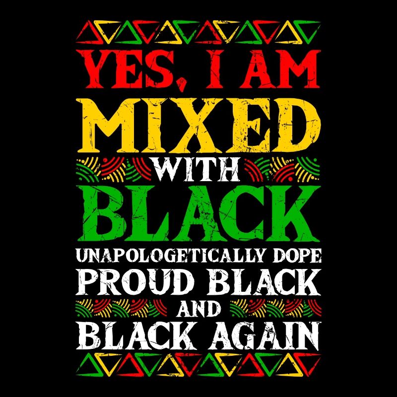 Black History Month Mixed Black Juneteenth