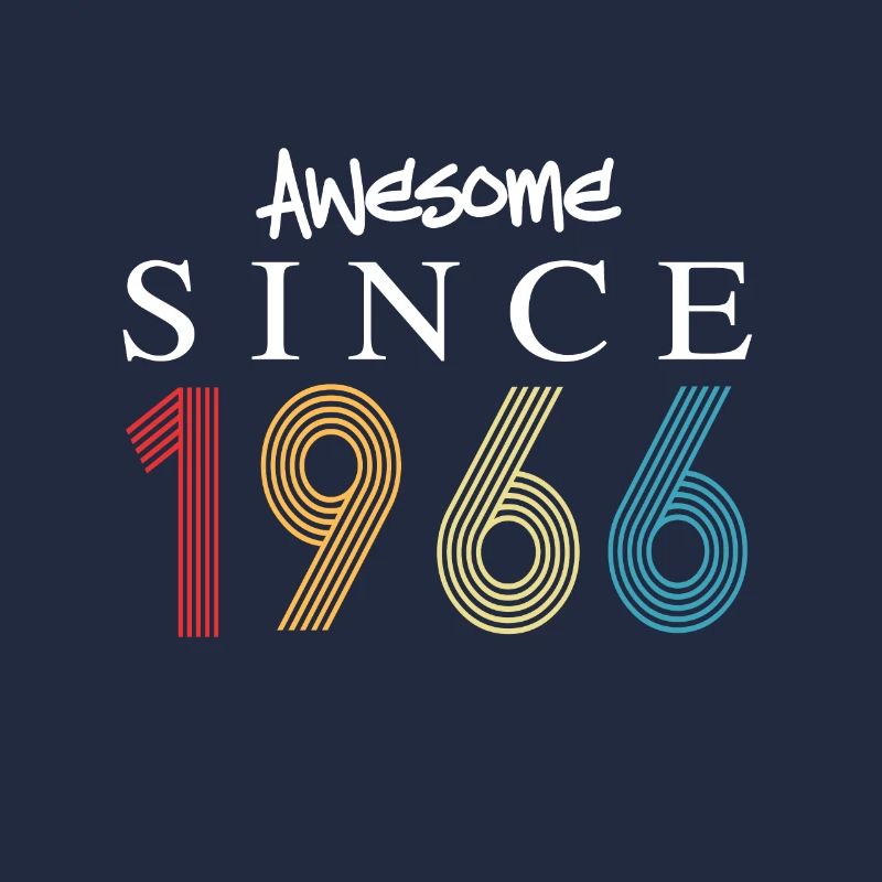 Awesome Since 1966 Geburtstag 1966 Vintage 1966