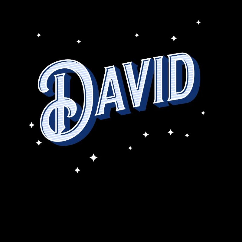 David Namen personalisiert