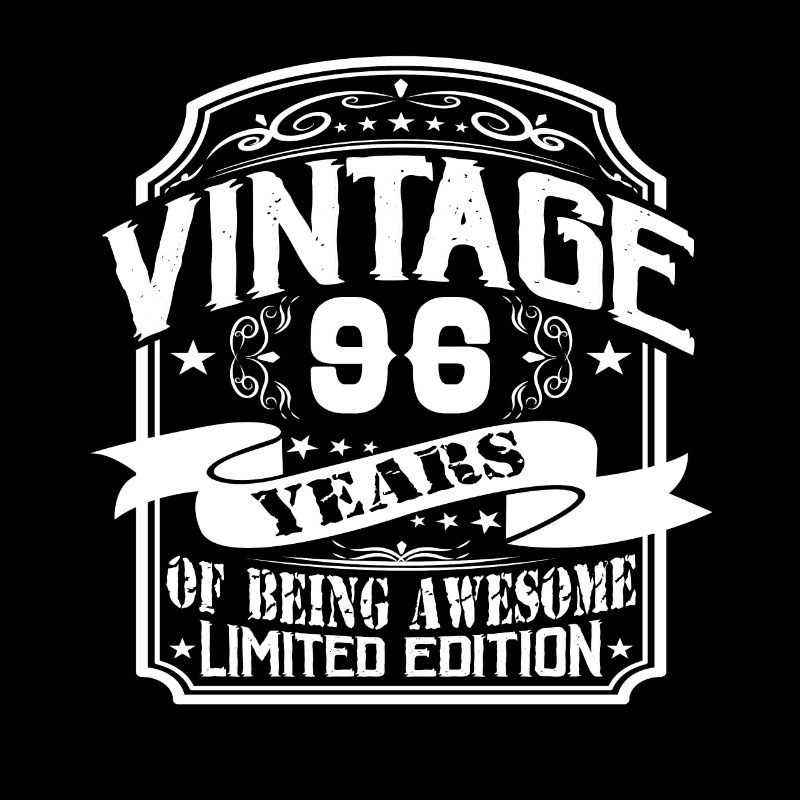 Anniversaire Vintage 96 Ans Édition Limitée