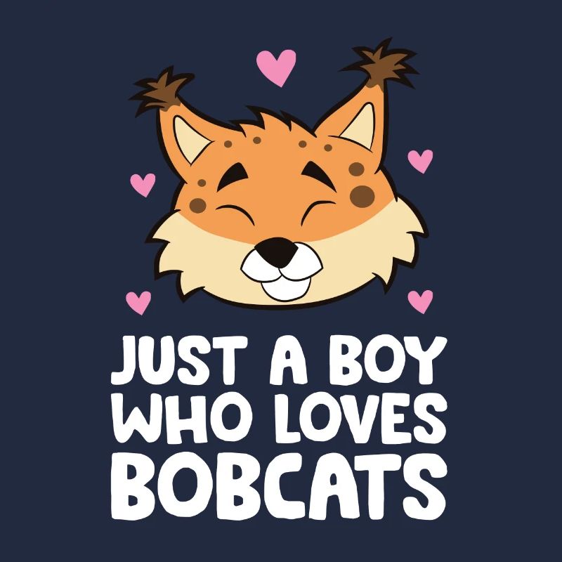 Nur ein Junge, der die Bobcats liebt