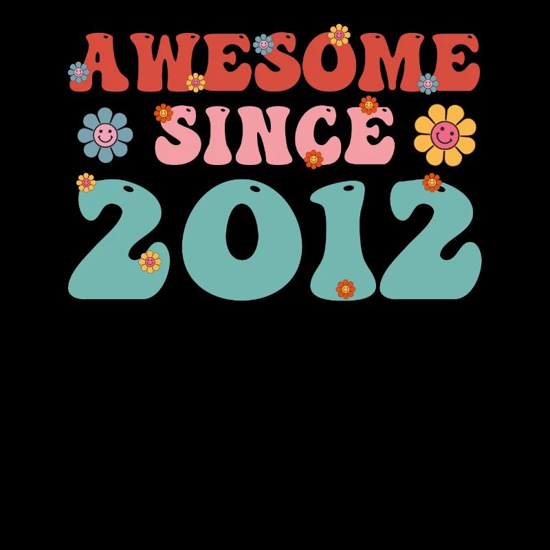 Fantastisch seit 2012 Groovy Birthday