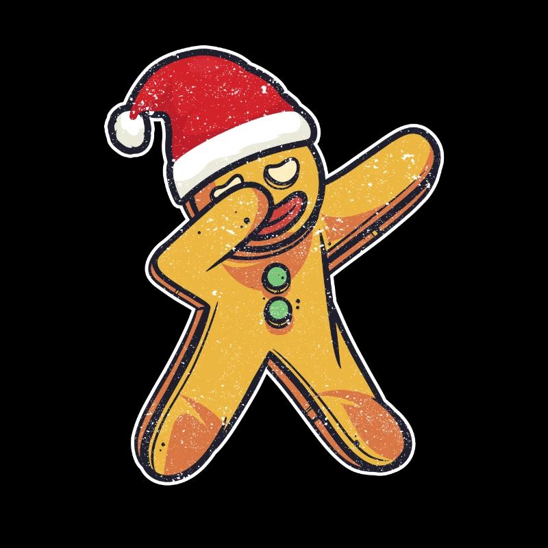 Dabs Gingerbread Man Christmas Bakery Team Xmas