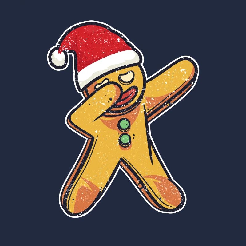 Dabs Gingerbread Man Christmas Bakery Team Xmas