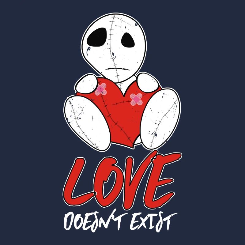 Liebe existiert nicht | Emo Kleidung | Emocore Goth Do