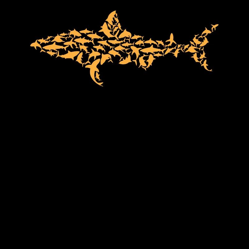 Grand Requin Blanc Silhouette Requin Poisson Blanc Shar