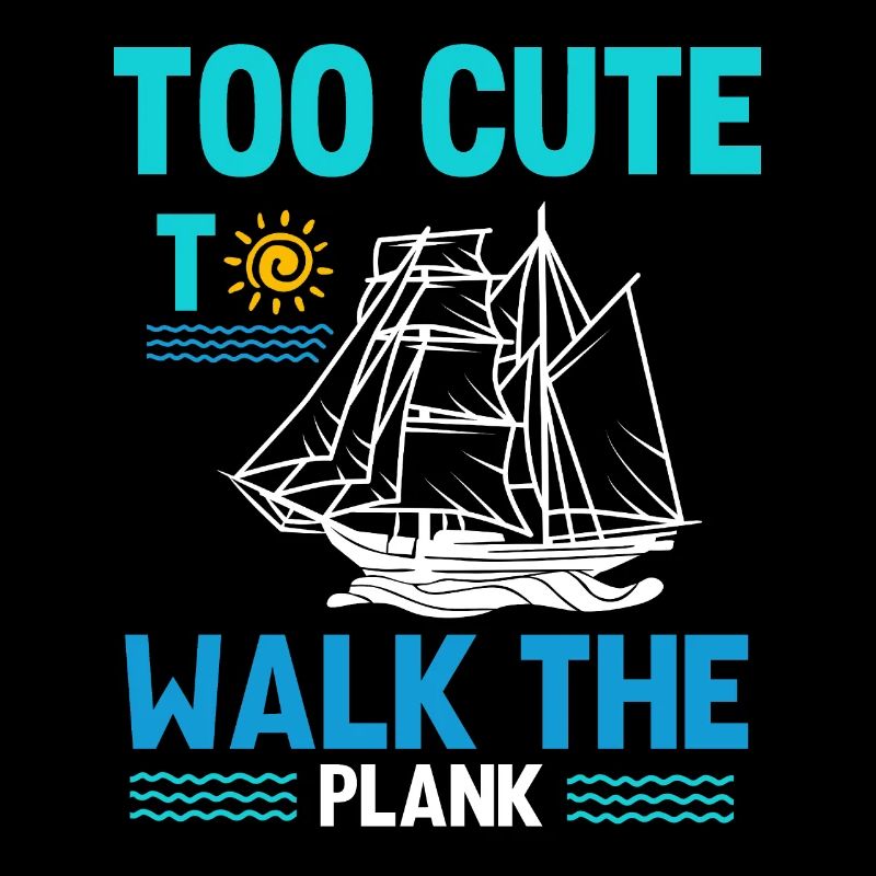 Zu Süß, Um Mit Der Planke Zu Gehen, Mädchenpirat