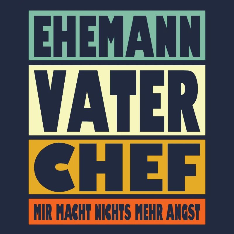 Chef Vater Ehemann Held