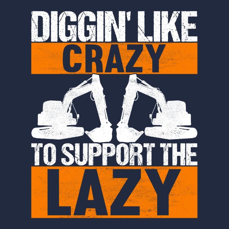 Baustelle Bagger Baggerfahrer