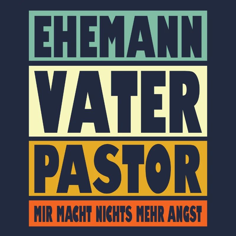 Pastor Vater Ehemann Held