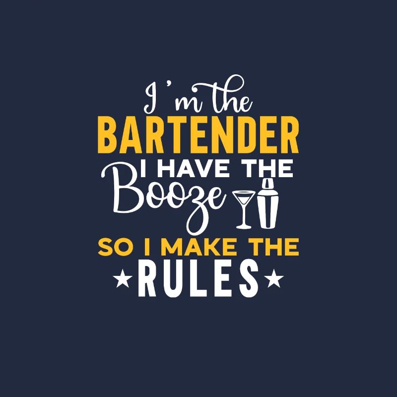 Bartender Gift Mixologist Saying Bar