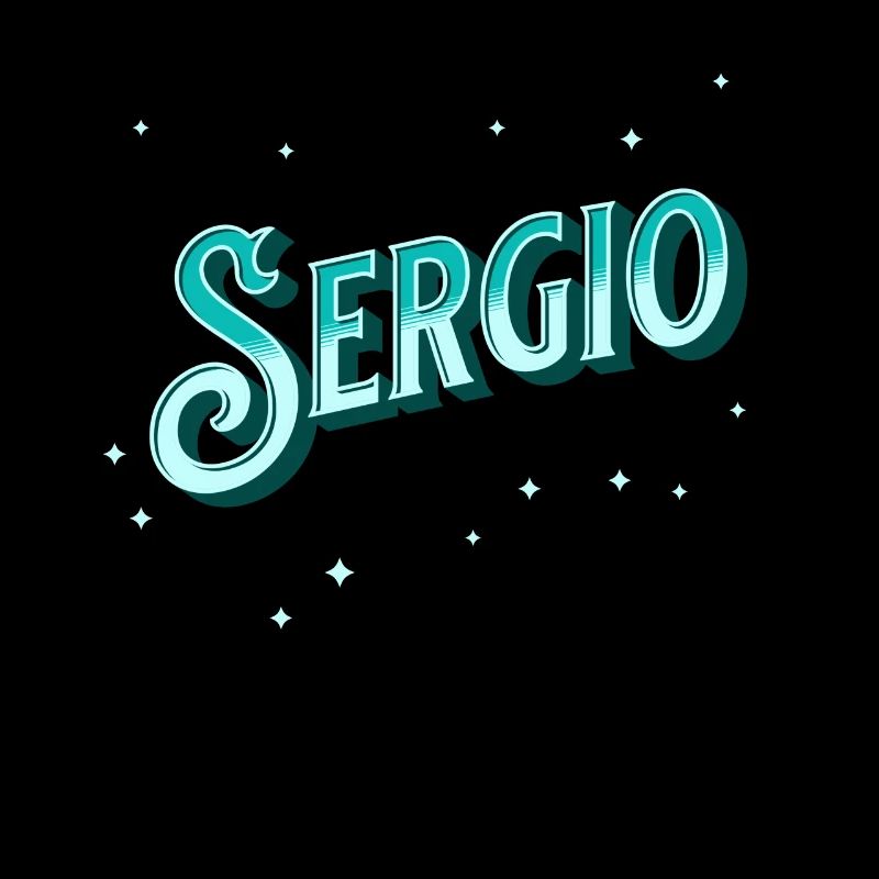Sergio nombre personalizado