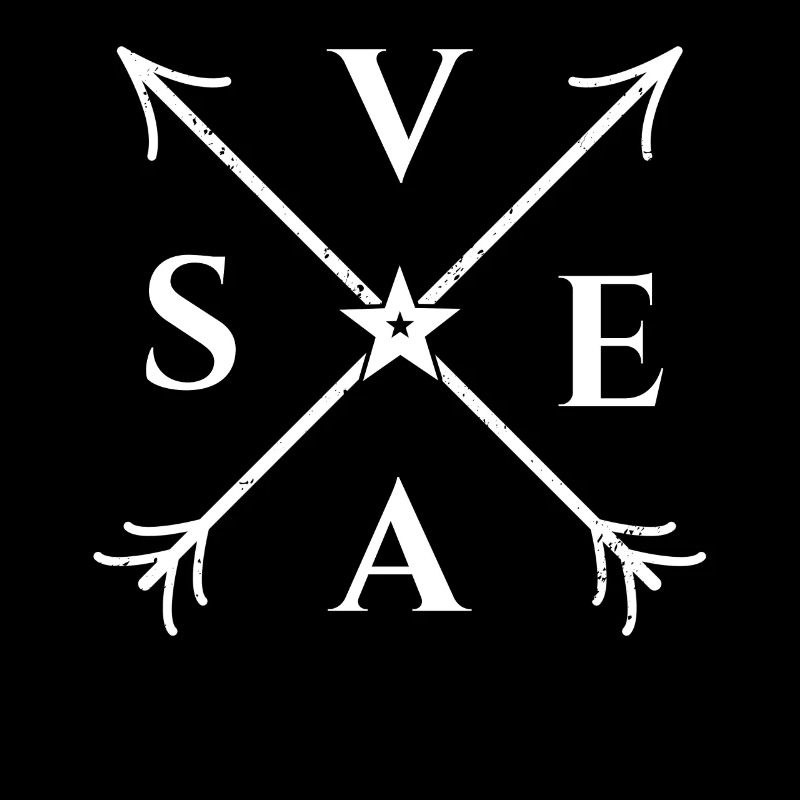 Svea X- Form Motiv Svea Geschenk