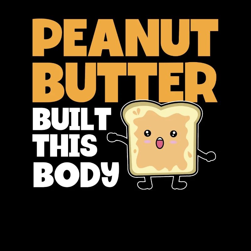 Erdnussbutter Spruch Peanut Butter Lover Geschenk