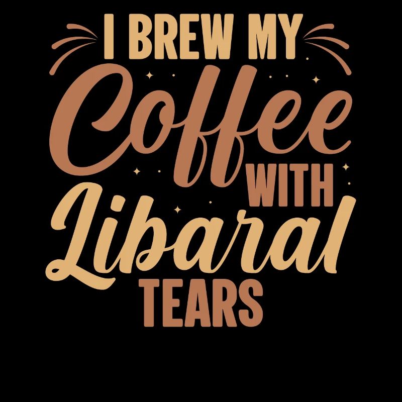 I brew my coffee with liberal tears