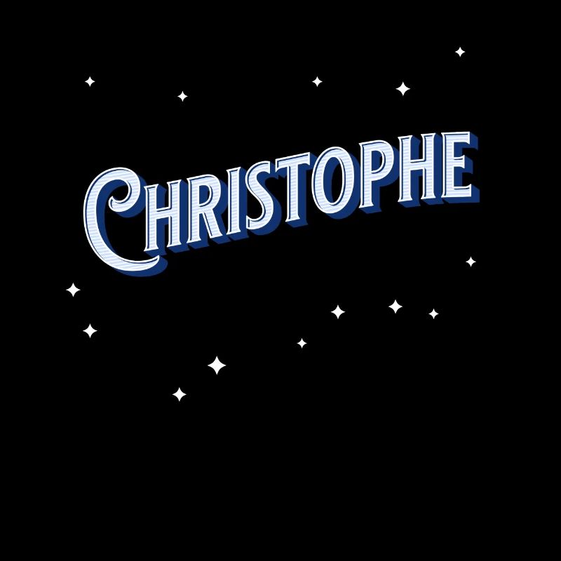 Christophe name personalized