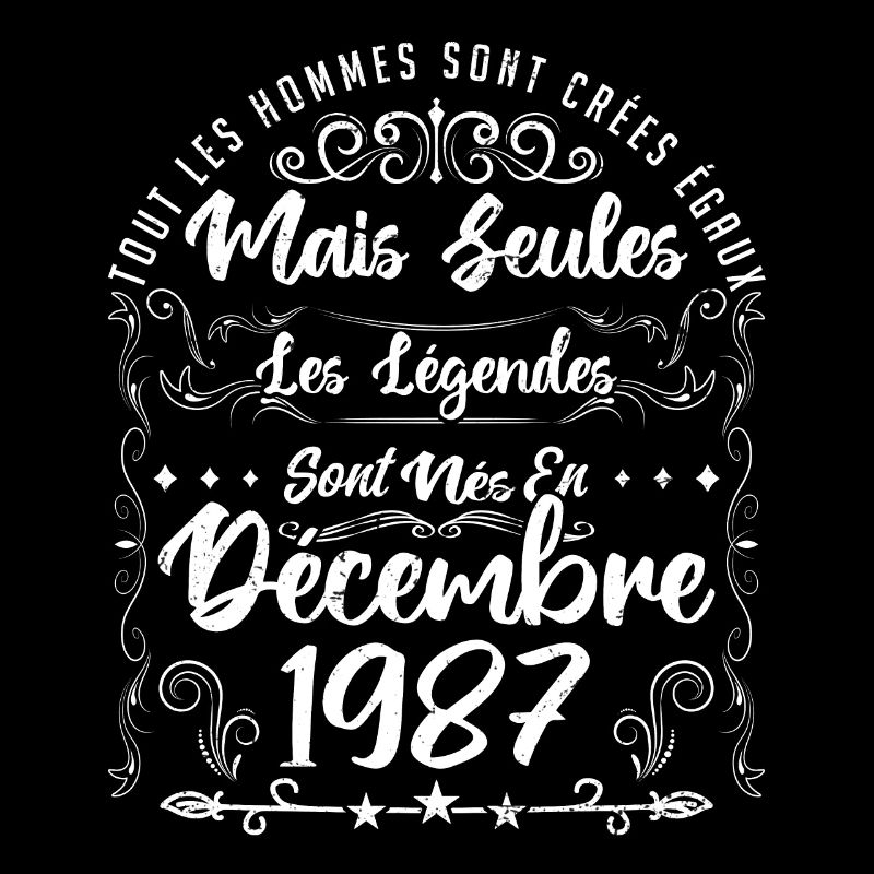 Les Légendes Sont Nés En Décembre 1987