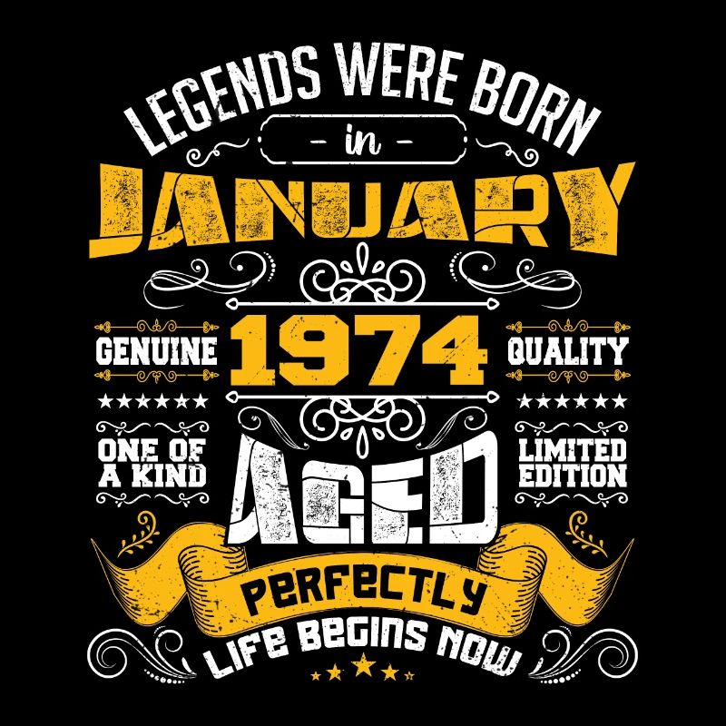 Legends wurden im Januar 1974 geboren