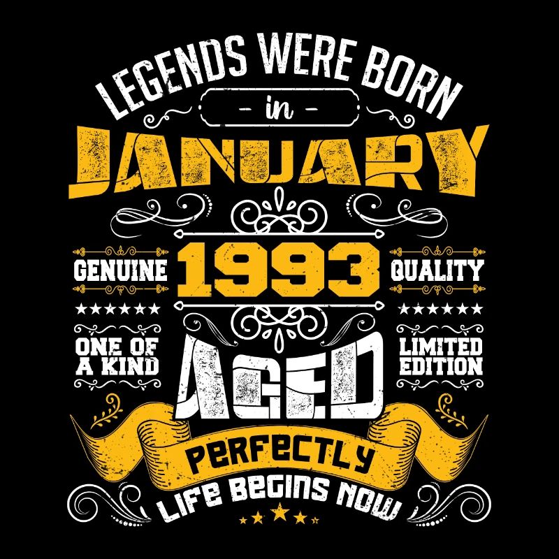 Legends wurden im Januar 1993 geboren