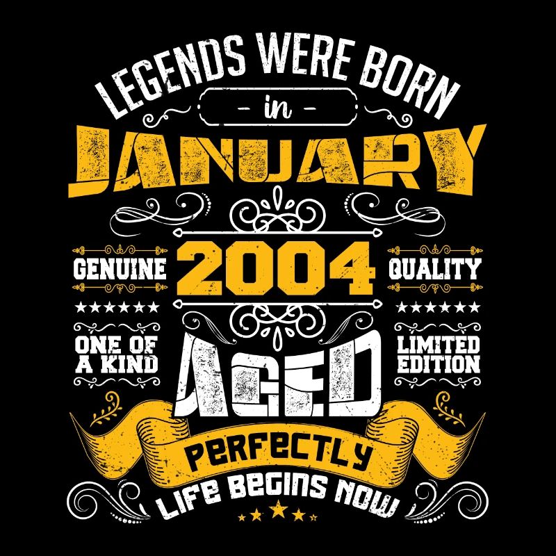 Legends wurden im Januar 2004 geboren