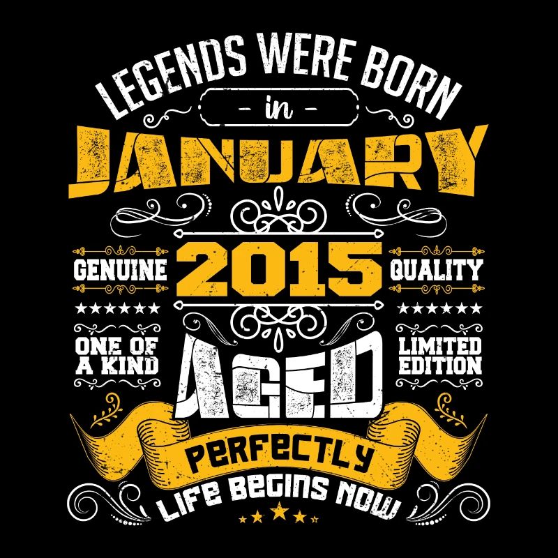 Legends wurden im Januar 2015 geboren