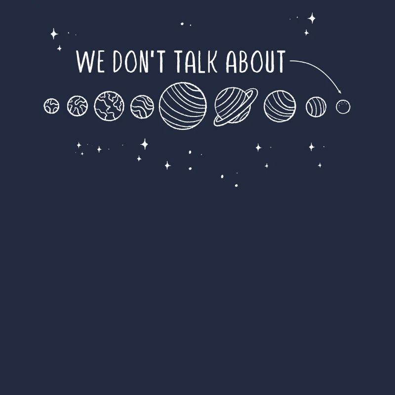 Wir Reden Nicht Über Pluto, Planeten, Pluto