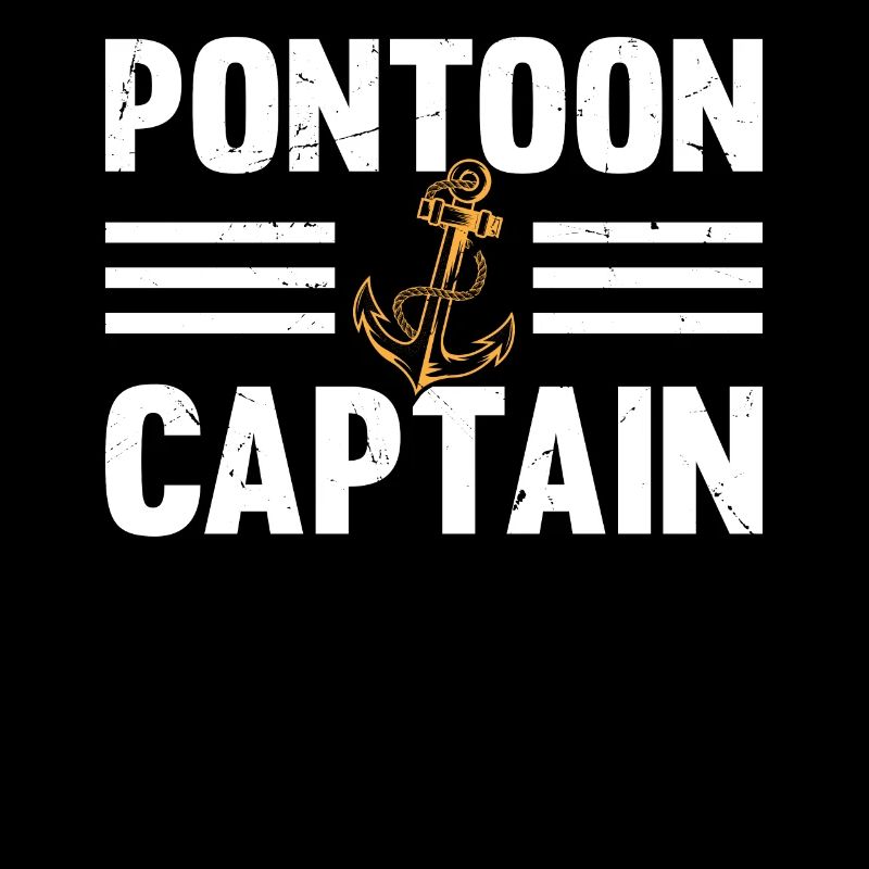 Pontoon Boat Captain with Boat Anchor - Pontoon Ca