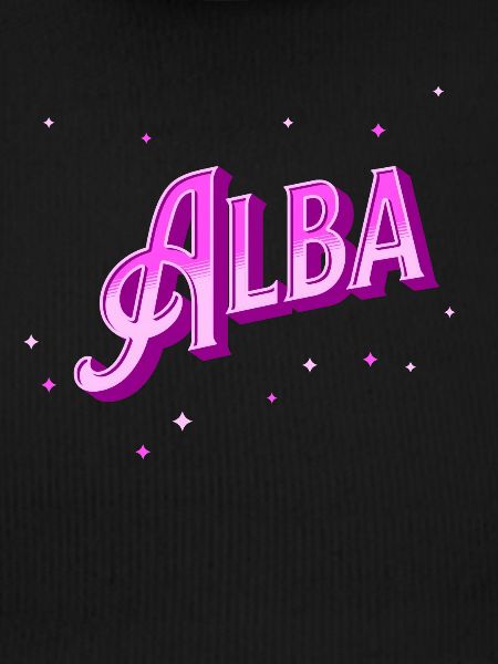 Alba name personalized